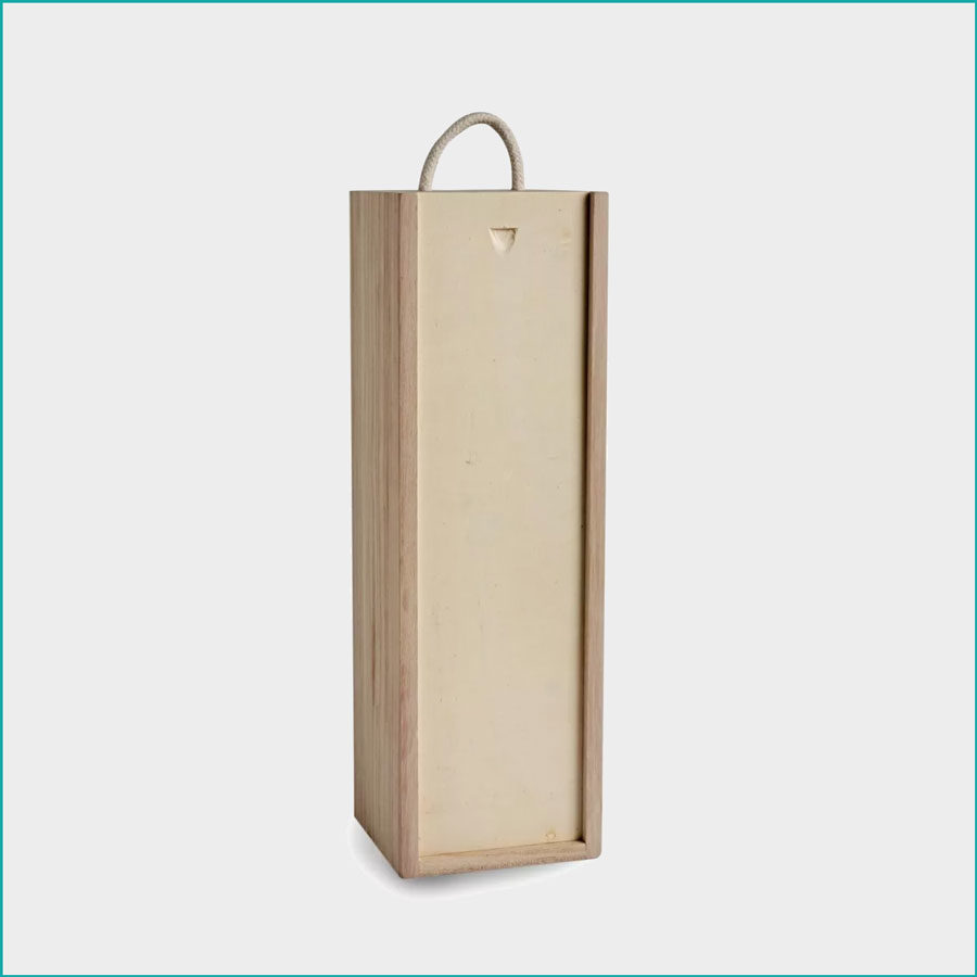 One Bottle Wooden Box