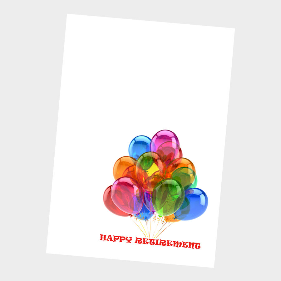 Happy Retirement Card