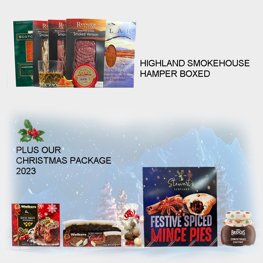Highland Smokehouse Xmas  Hamper Boxed