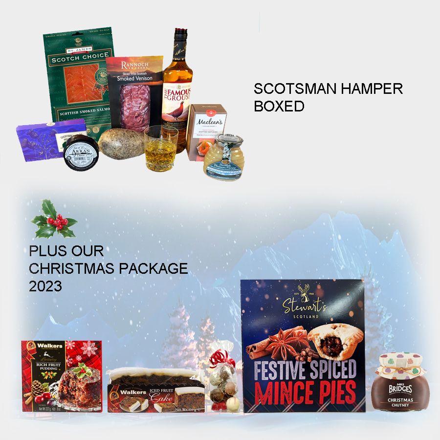 Scotsman Xmas Hamper Boxed