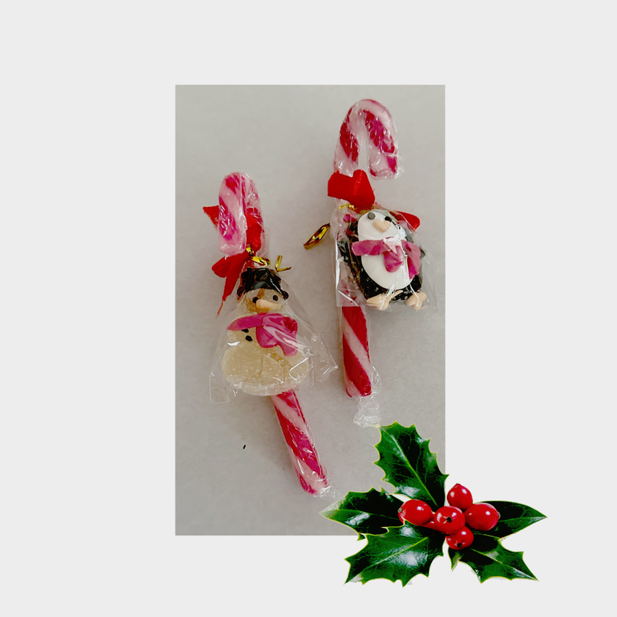 Candy Canes with Jellies (two)