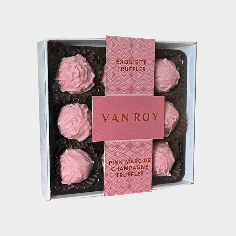 Van Roy Chocolate Champagne Truffles 110g