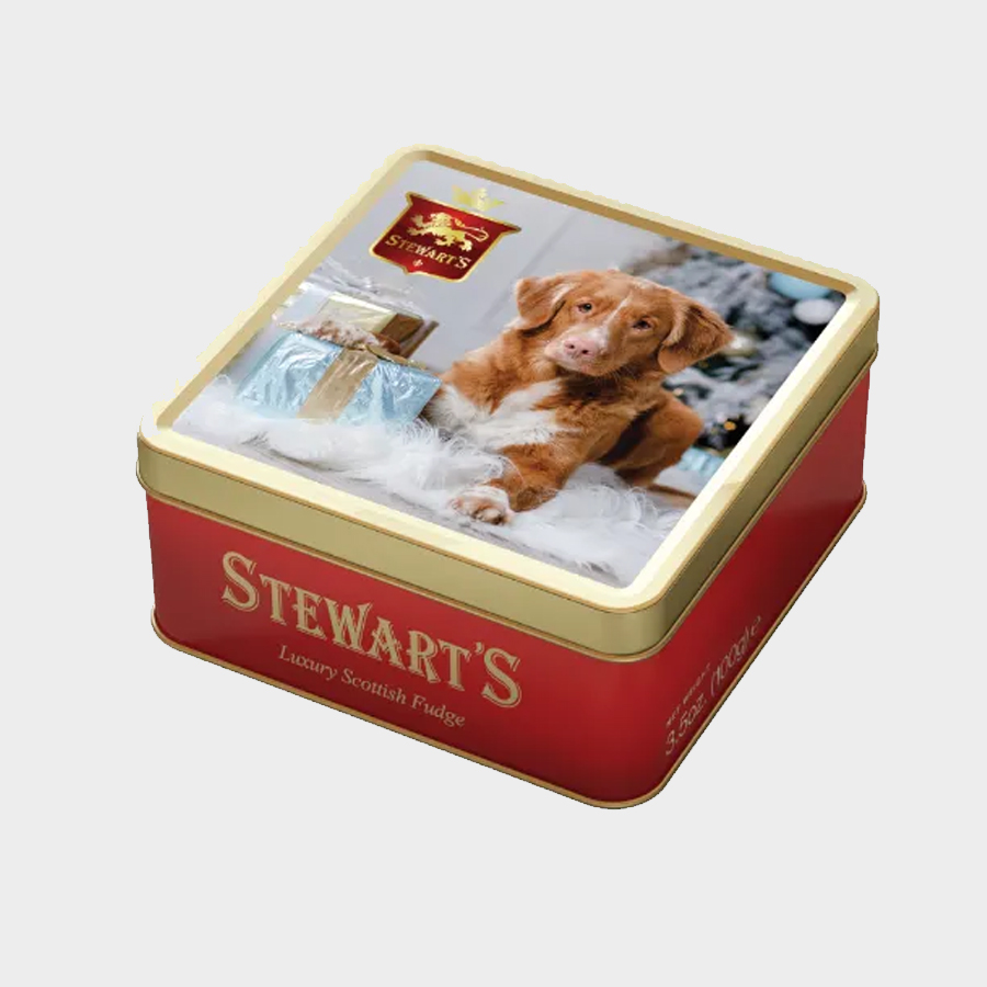 Stewart's Luxury Fudge Tin 100g