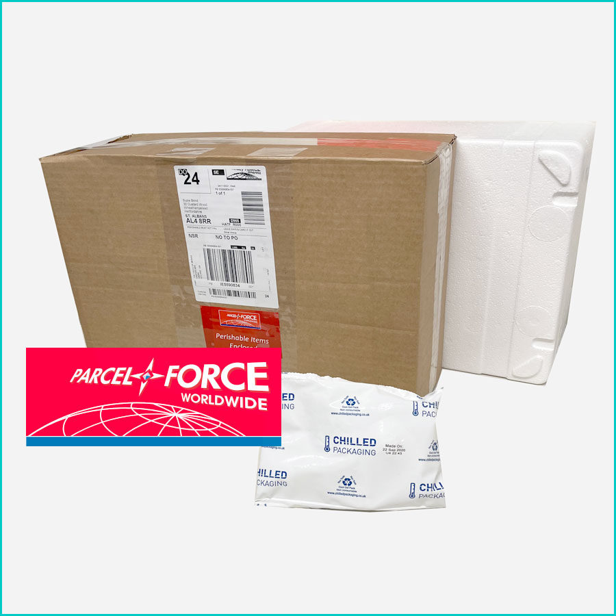 Postal Outer, Chilled Poly Box, Packaging, Ice Pack (15+items)