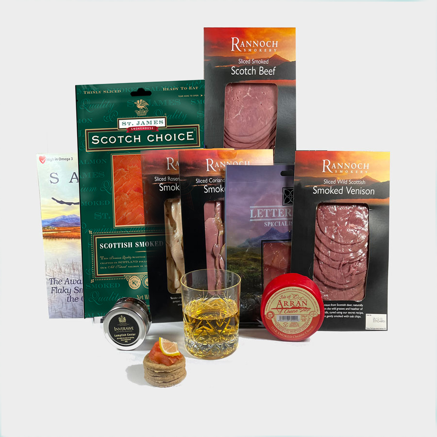 Highland Smokehouse Gold Hamper Boxed