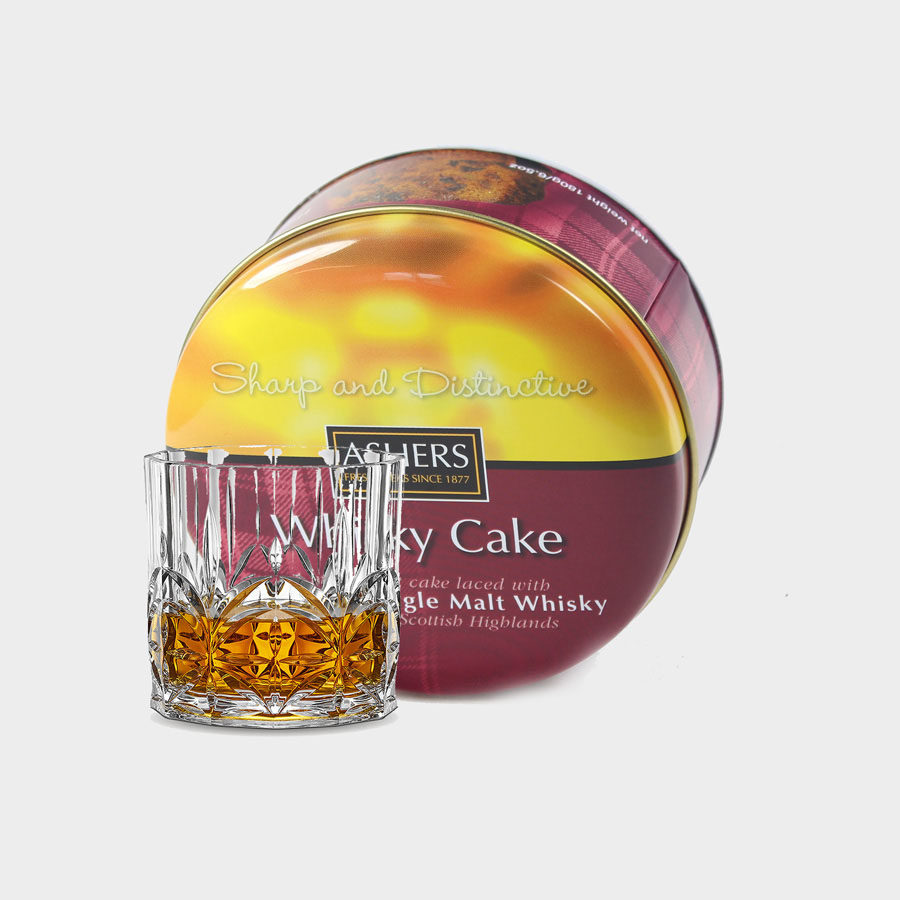 Ashers Highland Single Malt Whisky Cake 160g