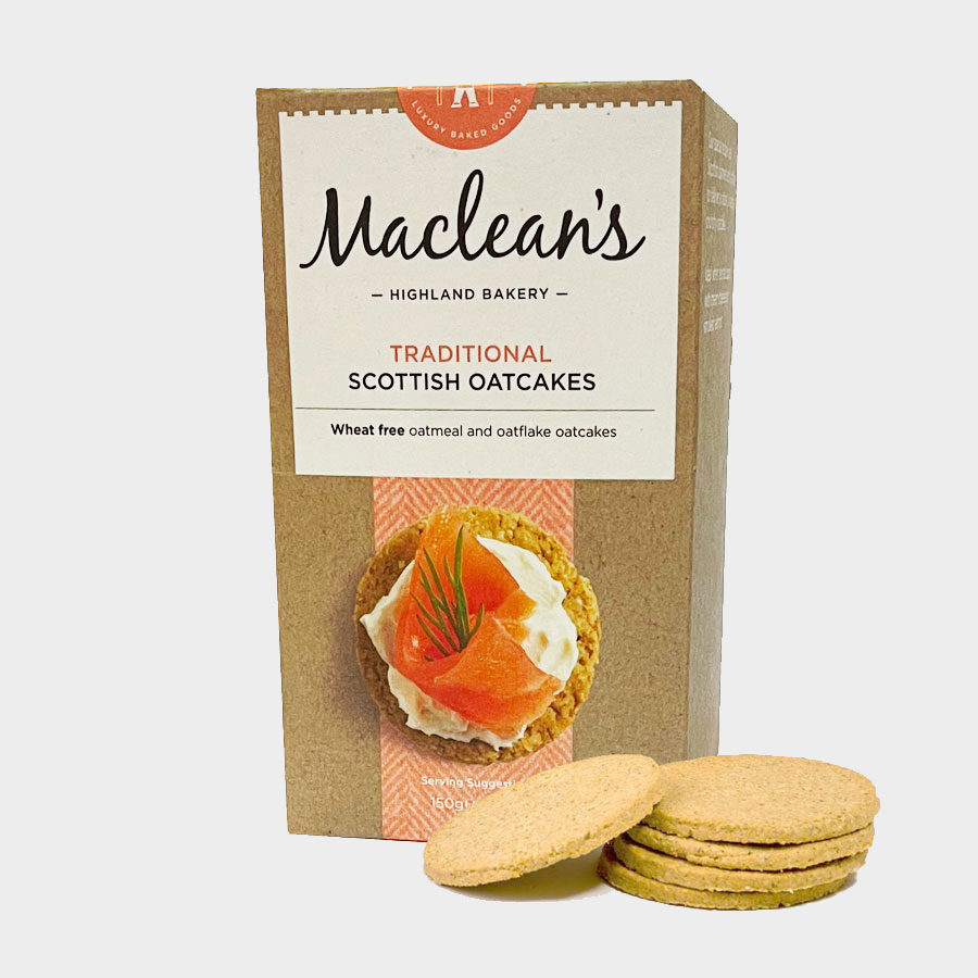Macleans Traditional Oatcake Rounds Carton 150g
