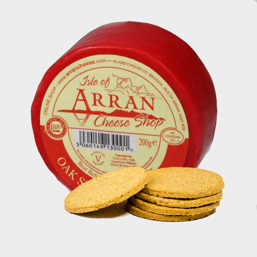 Taste of Arran Smoked Cheddar Truckle 200g