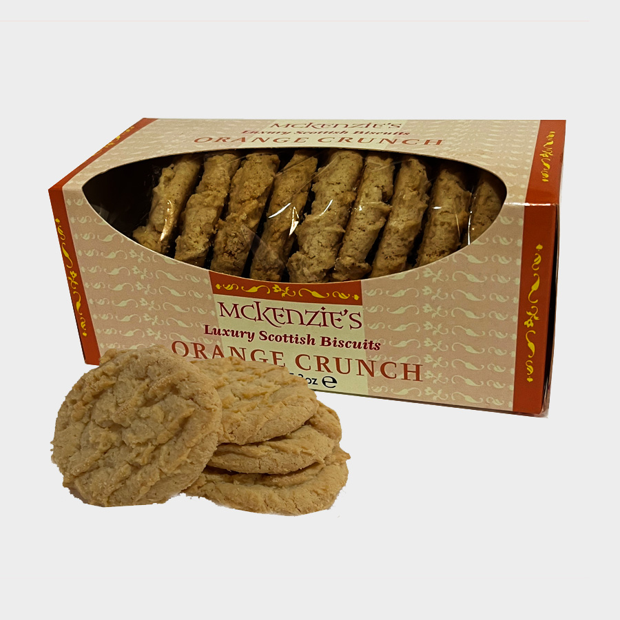 Mckenzies Orange Crunch Biscuits 150g