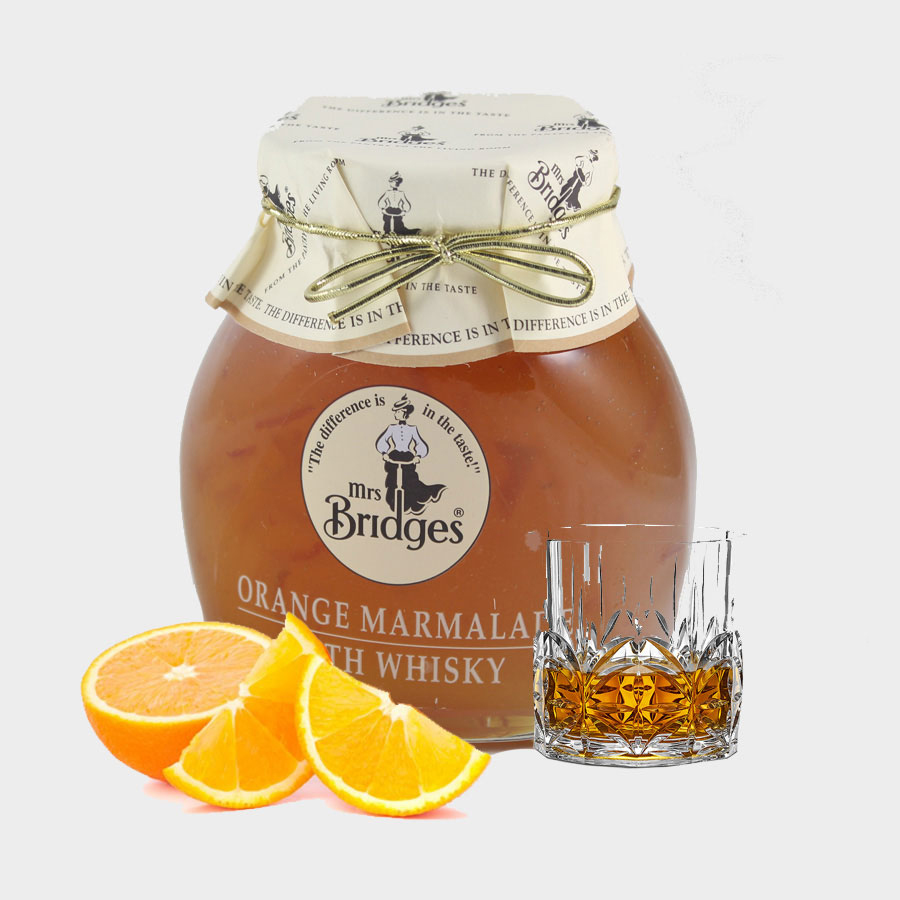 Mrs Bridges Orange Marmalade with Whisky 340g