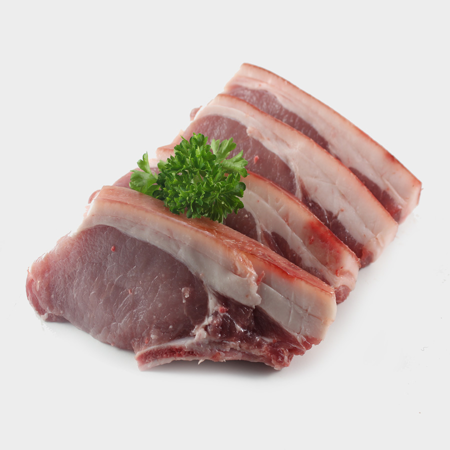 Morayshire Free Range Pork Chops (7oz-198g) Pack of 4