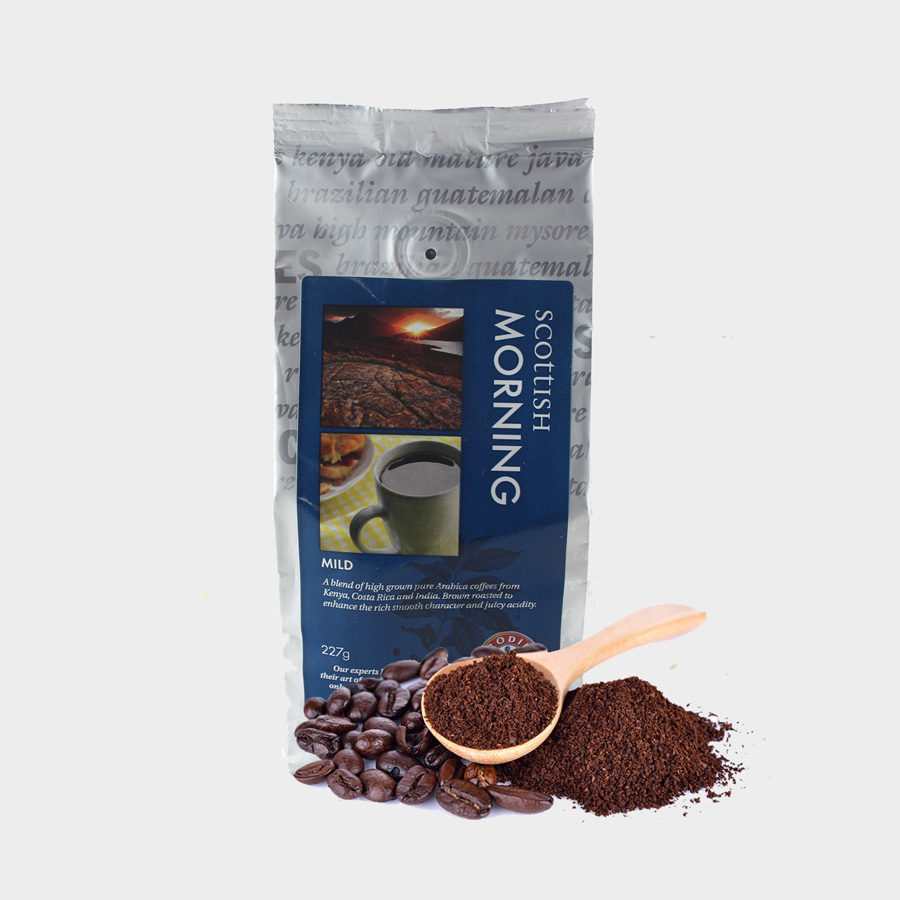 Brodies Morning Ground Coffee (mild) 227g