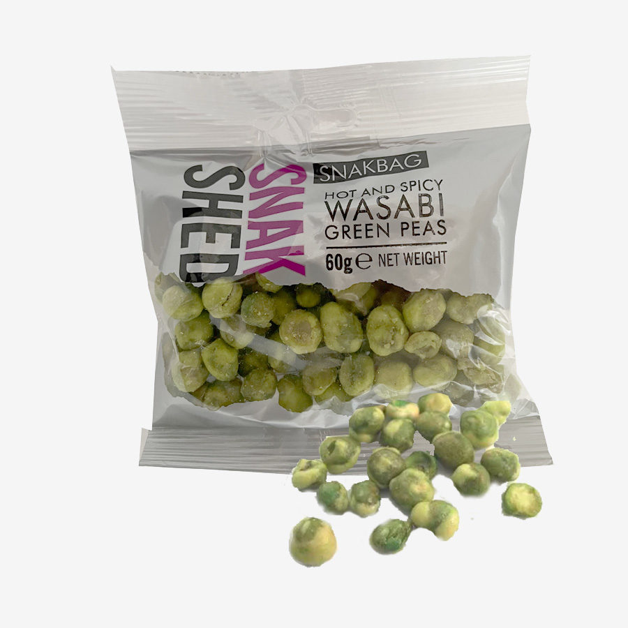 Snak Shed Wasabi Green Peas 60G