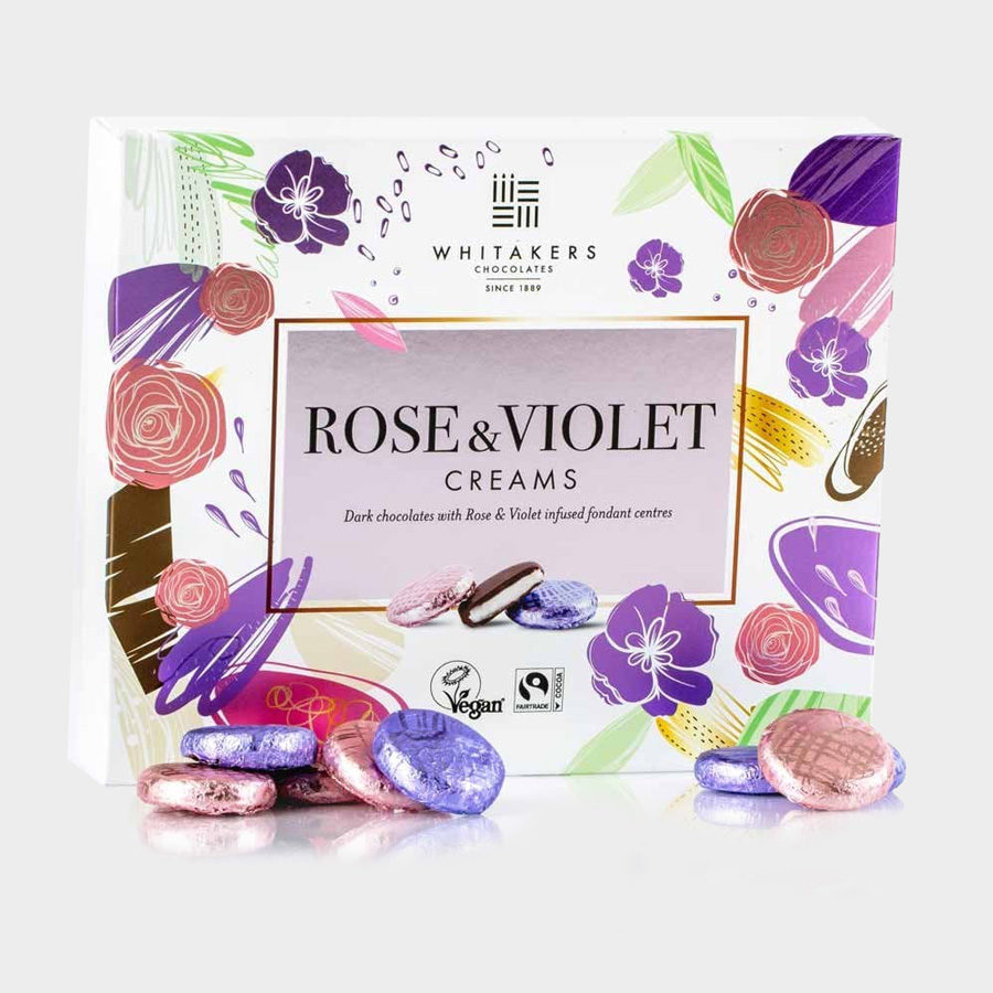 Whitakers Rose & Violet Creams 200g