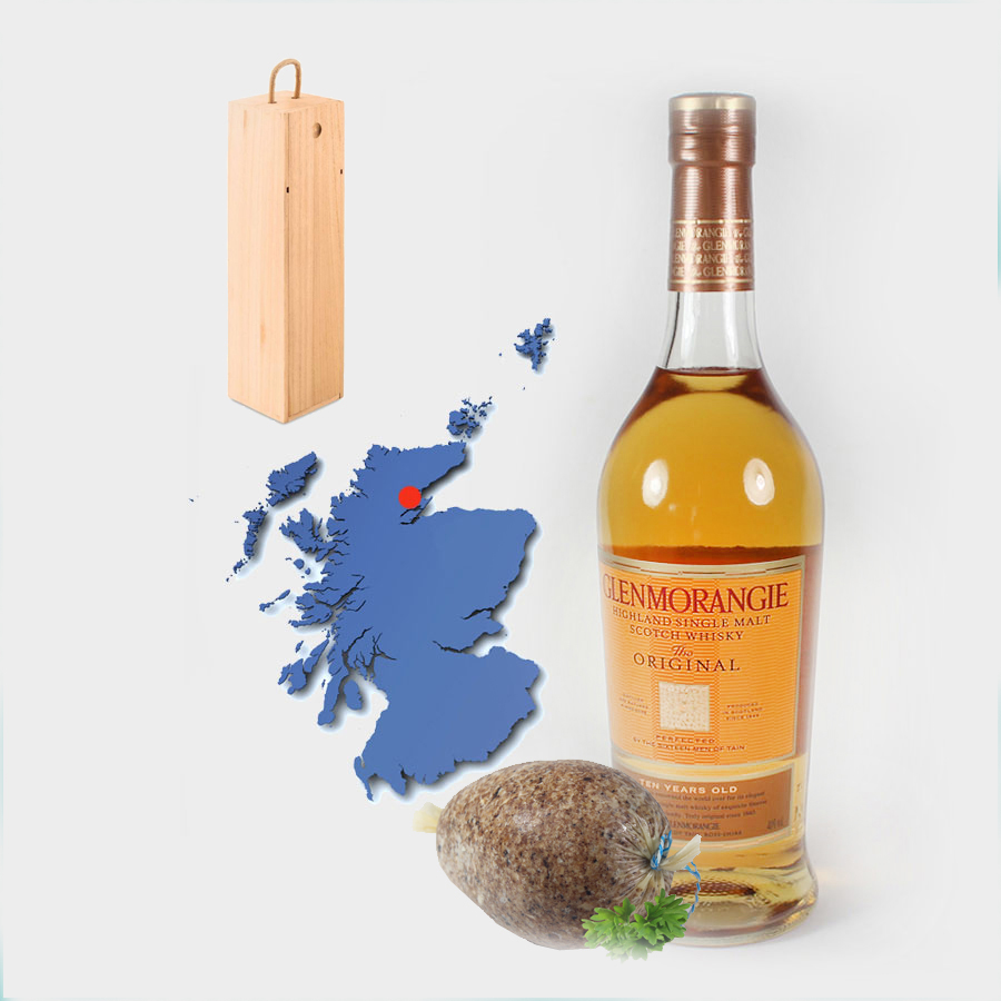 Glenmorangie Malt Whisky and Haggis Gift