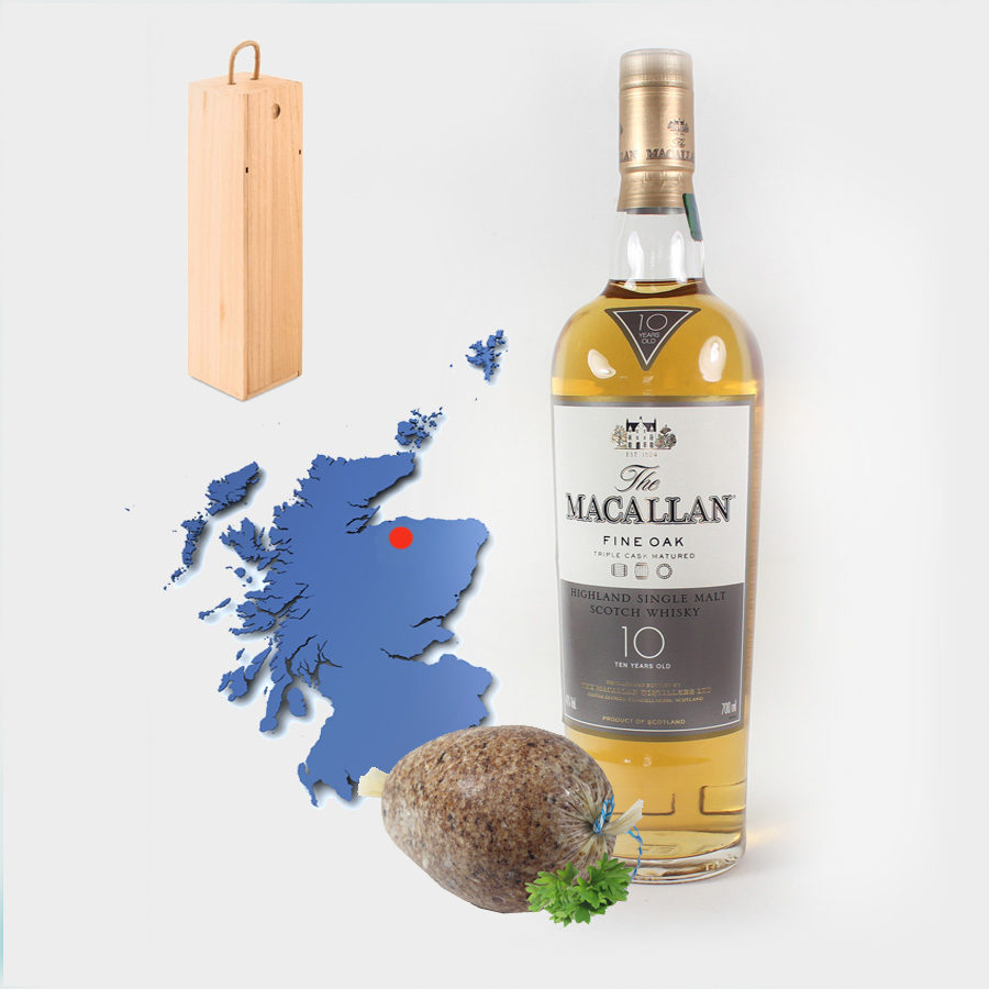 macallan- whisky-with-haggis