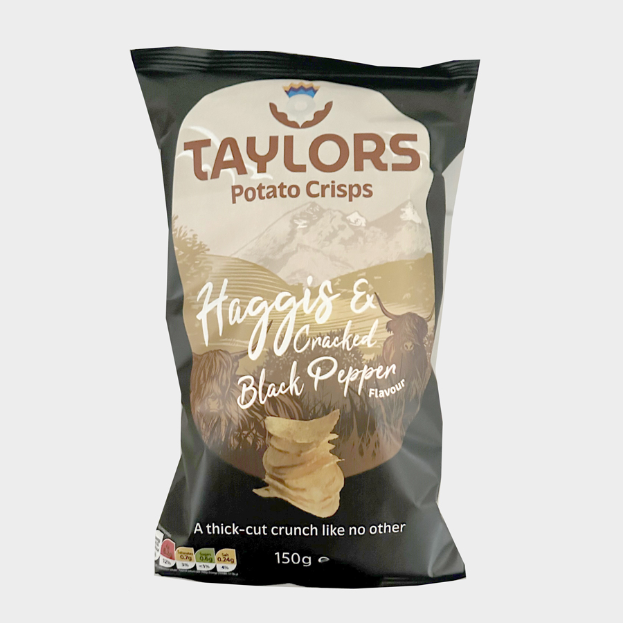 Taylor’s Haggis & Black Pepper Crisps