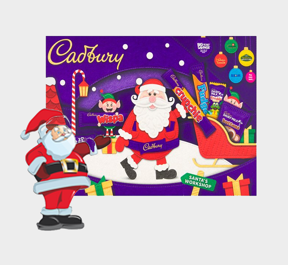 Cadbury Christmas Selection Box 125g